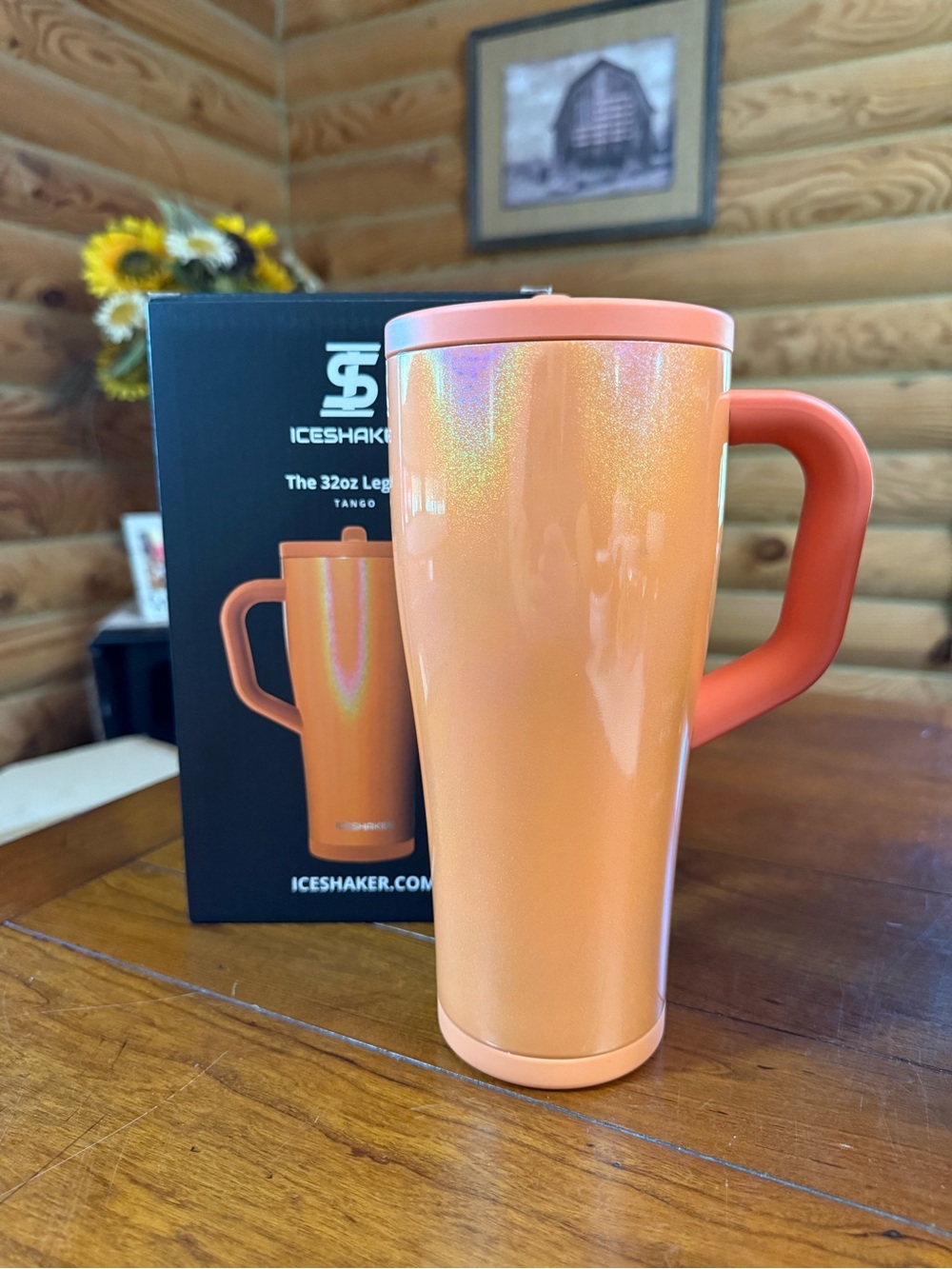 TANGO IceShaker 32oz Legend Series Shaker Tumbler • easy to clean • LEAKPROOF